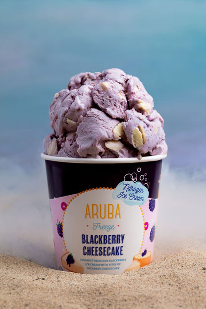 BLACKBERRY CHEESECAKE